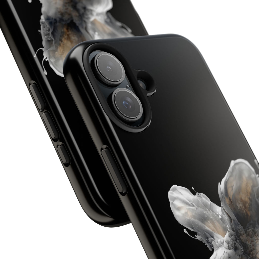 Ethereal Echo: Sculpted Fractal Hare | Tough Phone Case