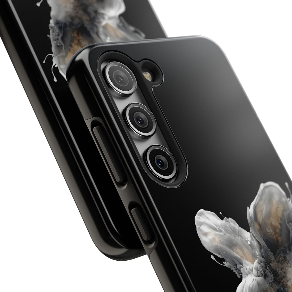 Ethereal Echo: Sculpted Fractal Hare | Tough Phone Case