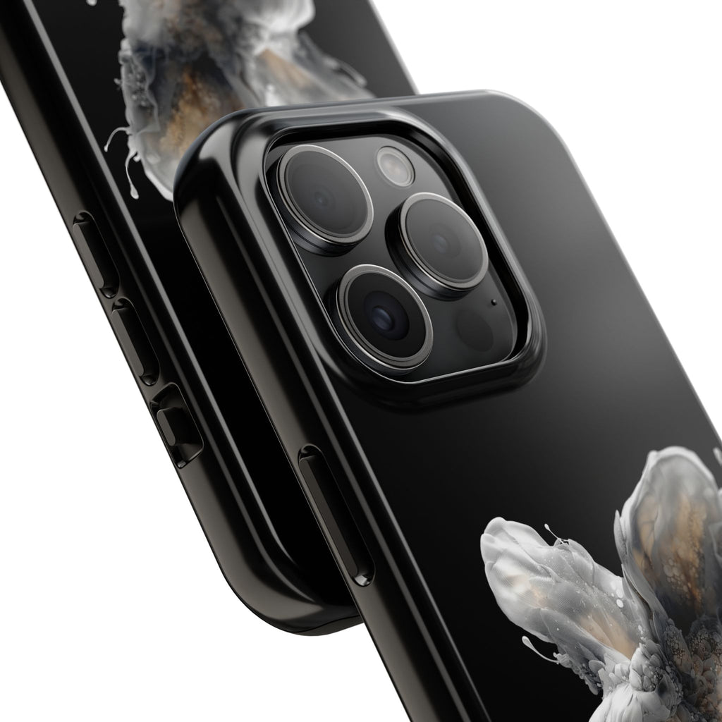 Ethereal Echo: Sculpted Fractal Hare | Tough Phone Case