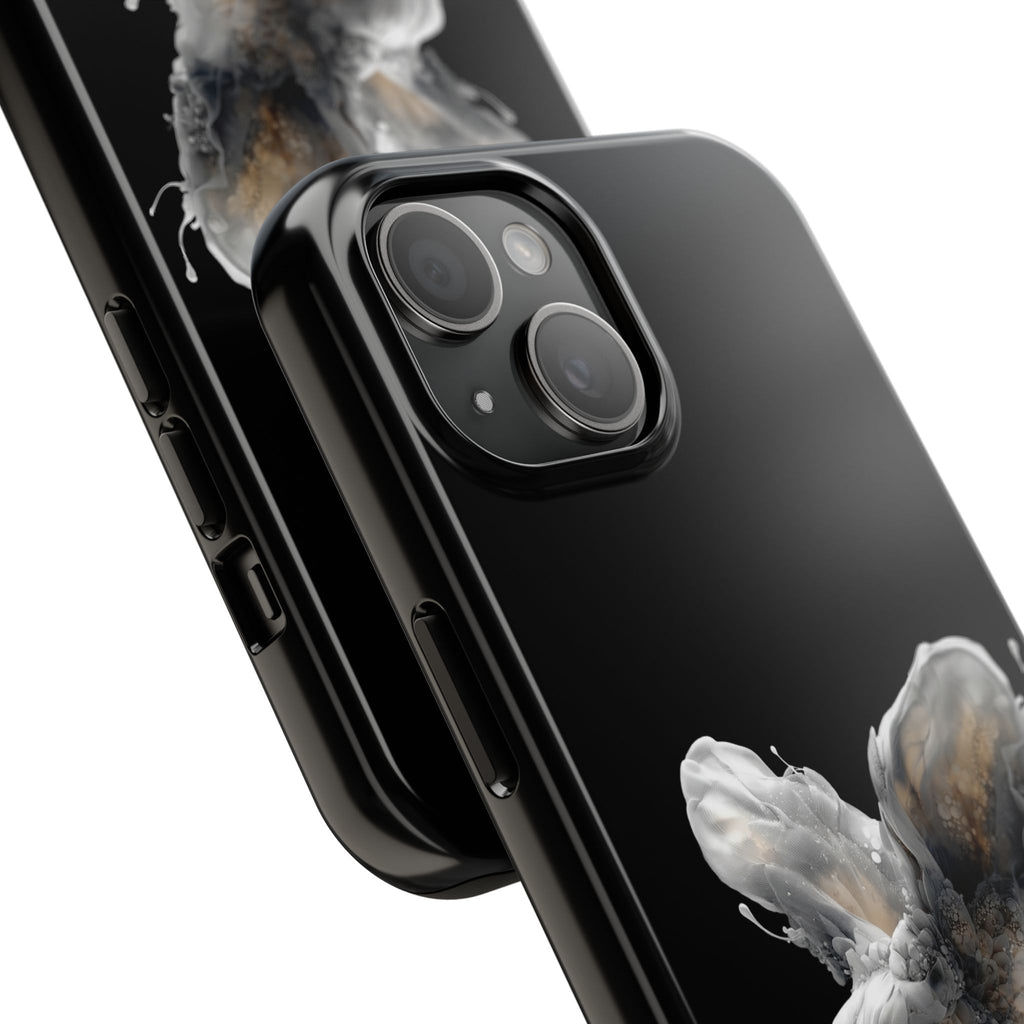 Ethereal Echo: Sculpted Fractal Hare | Tough Phone Case