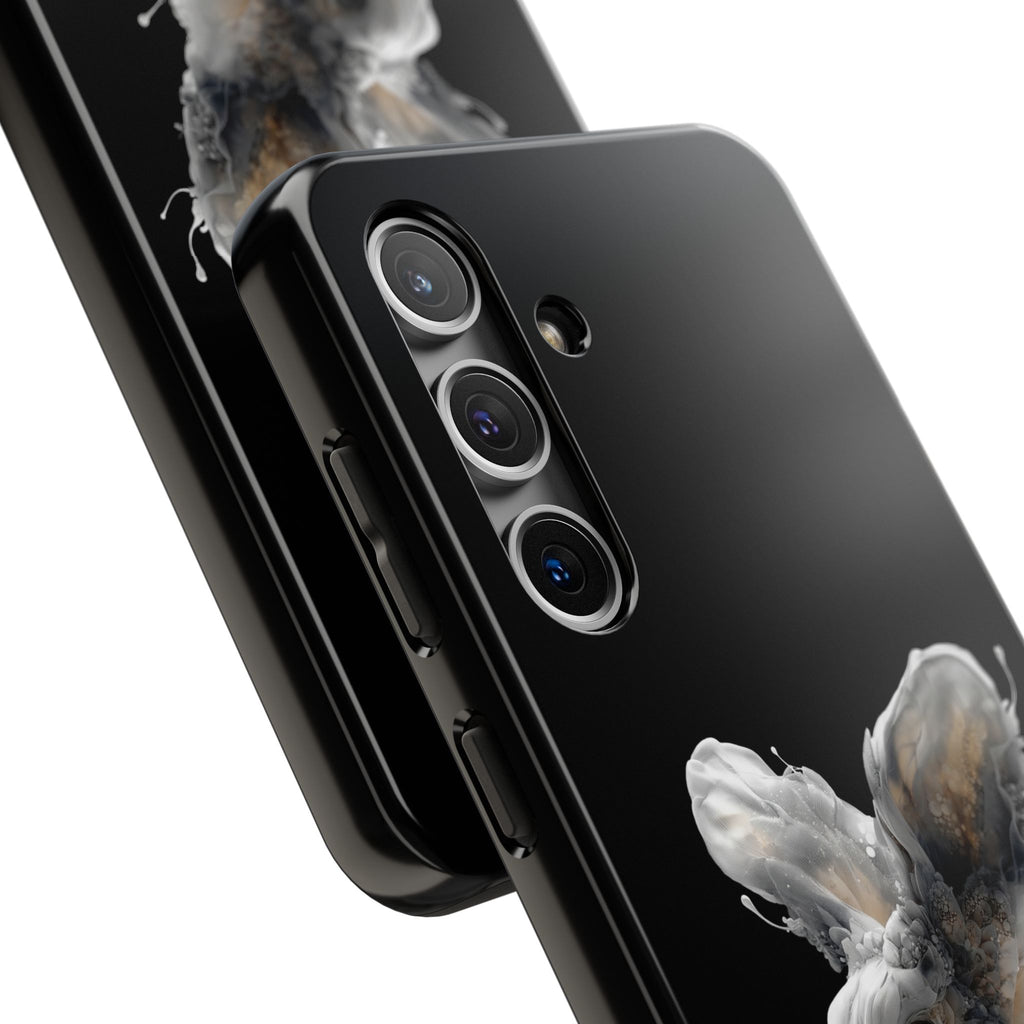 Ethereal Echo: Sculpted Fractal Hare | Tough Phone Case