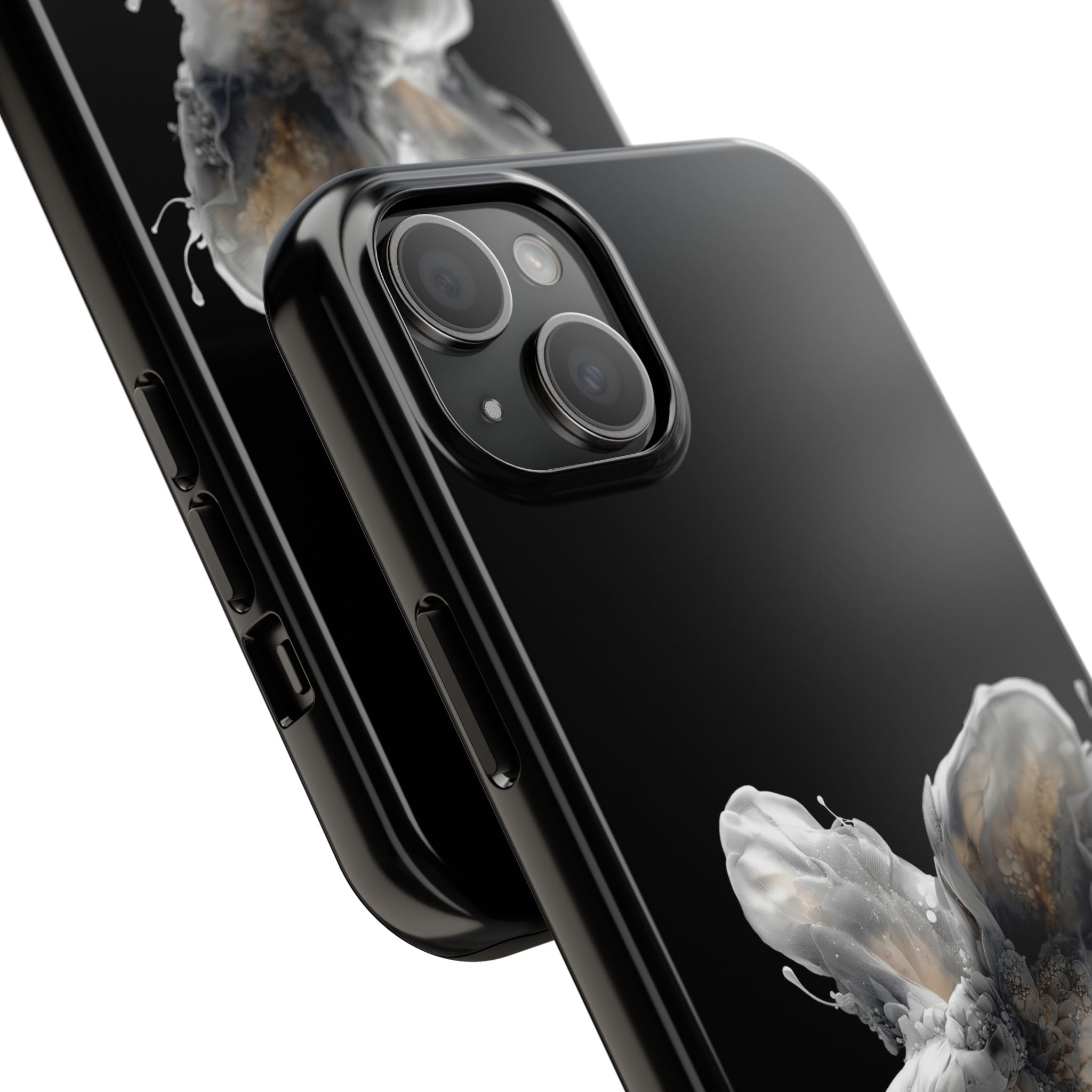 Ethereal Echo: Sculpted Fractal Hare | Tough Phone Case